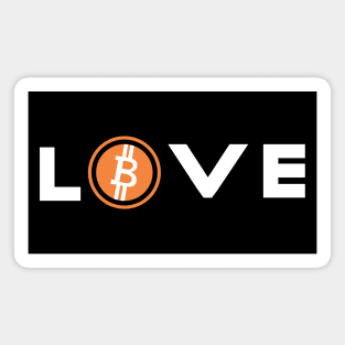 Bitcoin Lover Magnet